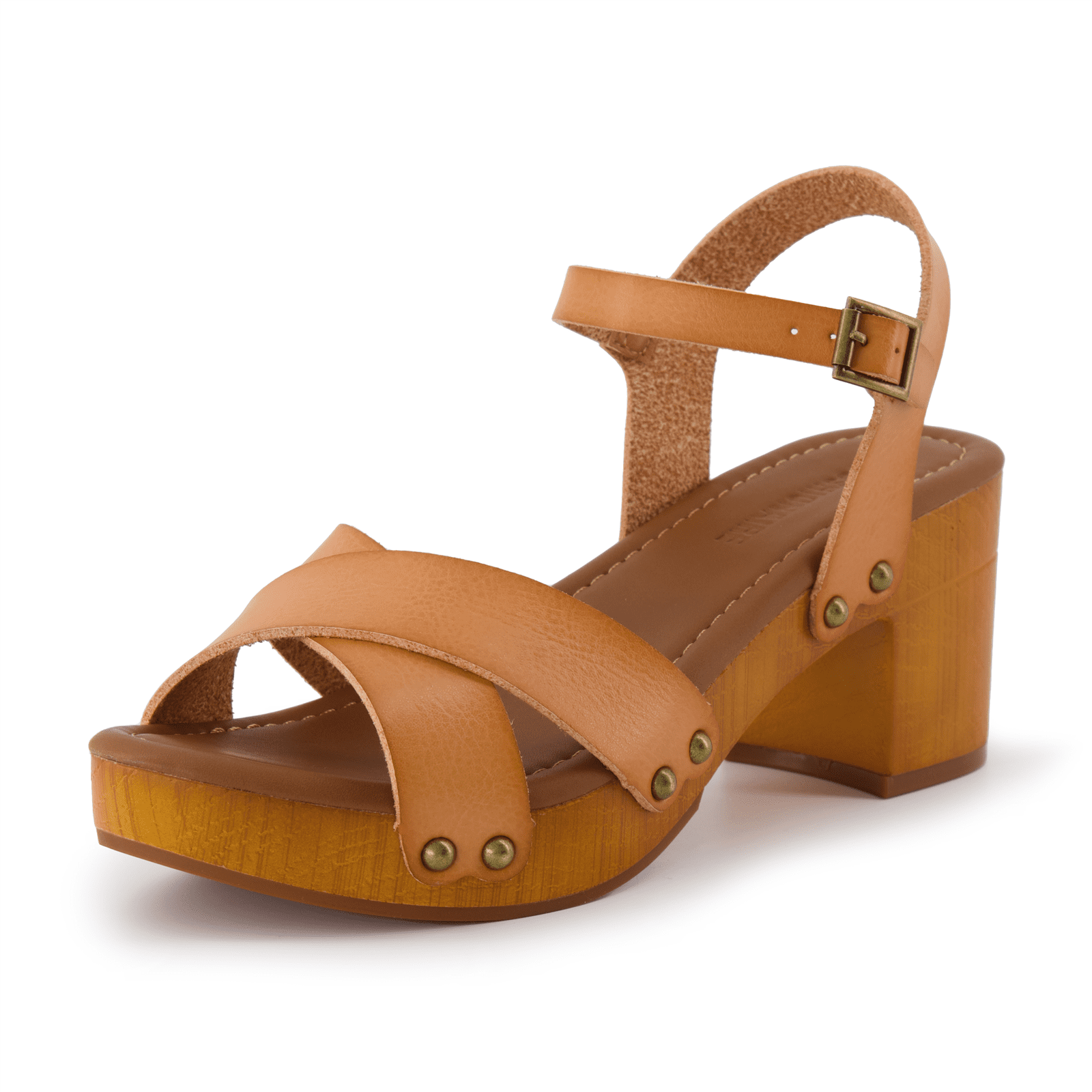 Cellorra Soft Wood Wedge Mules
