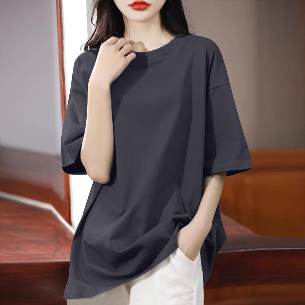 Cellorra Knit Drop-Shoulder Tee