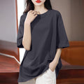Cellorra Knit Drop-Shoulder Tee